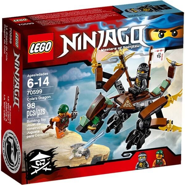 Đồ chơi Lego Ninjago Cole’s Dragon 70599