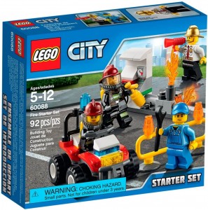 Do Choi Lego City Fire Starter Set 60088
