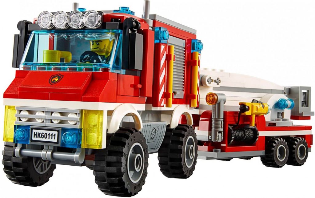 Do Choi Lego City Fire Utility Truck 60111-6