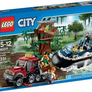 Đồ Chơi Lego City Hovercraft Arrest 60071 – Tàu Đệm Khí Truy Bắt