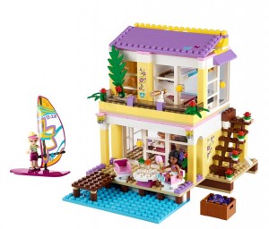 Đồ chơi Lego Friends Stephanie’s Beach House 41037 – Nhà Bãi Biển Của Stephanie