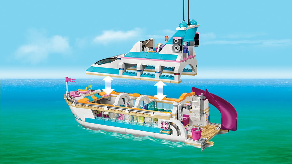 Đồ chơi Lego Friends Dolphin Cruise 41015 – Du thuyền cá heo