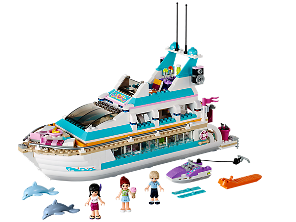 Đồ chơi Lego Friends Dolphin Cruise 41015 – Du thuyền cá heo