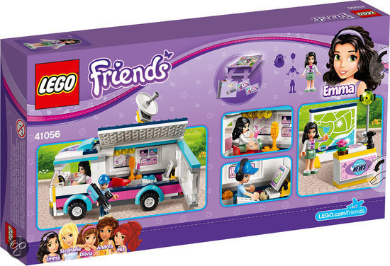 Đồ chơi Lego Friends Heartlake News Van 41056 – Xe Thông Tin Thành Phố