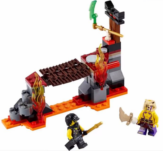 Đồ chơi Lego Ninjago Lava Falls 70753