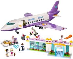 Đồ chơi Lego Friends Heartlake Private Jet 41100 – Máy Bay Du Lịch Vùng Heartlake