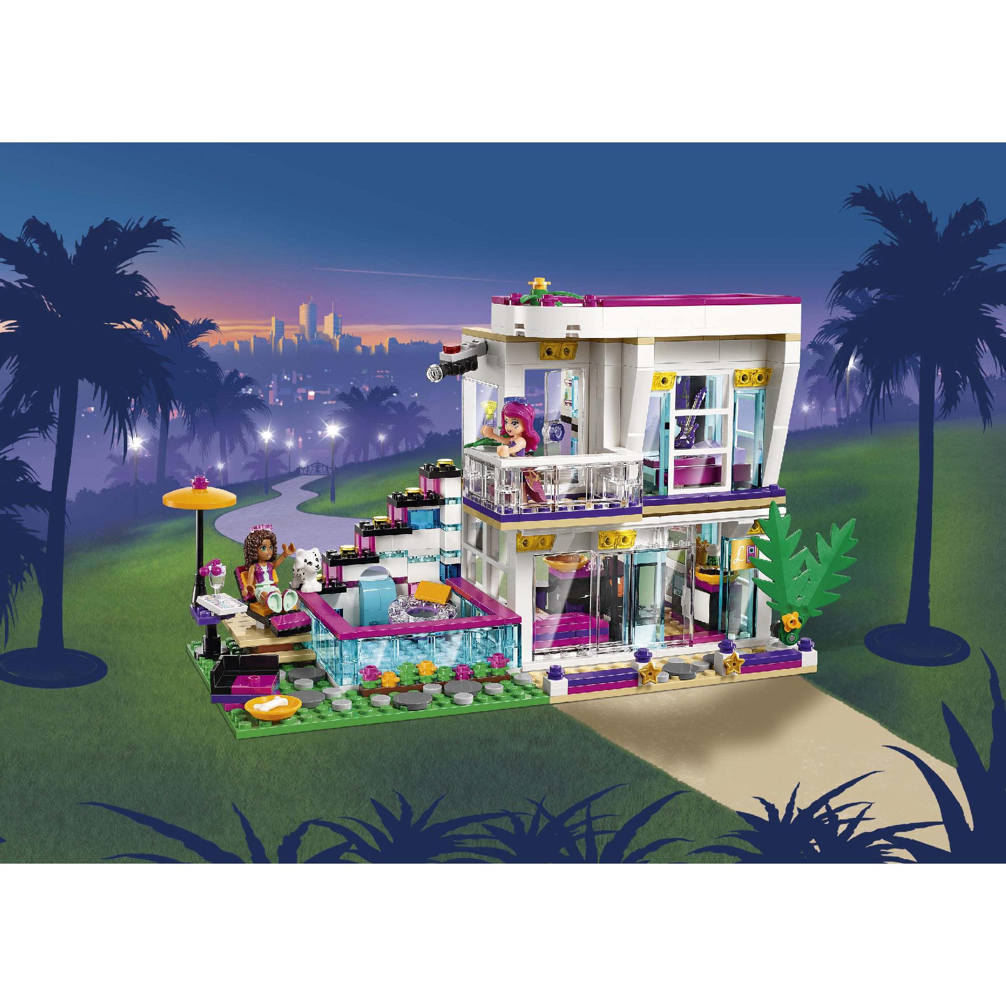 Đồ chơi Lego Friends Livi’s Pop Star House 41135 – Biệt thự của Livi