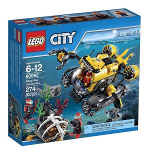 Đồ Chơi Lego City Deep Sea Submarine 60092- Tàu ngầm biển sâu