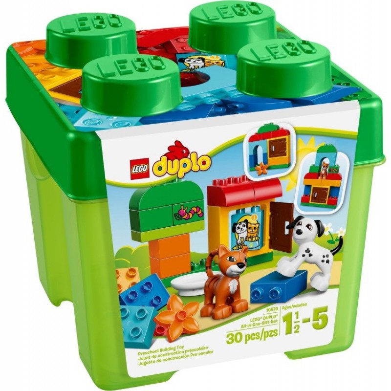 Đồ chơi Lego Duplo All in One Gift Set 10570 – Hộp quà cún và mèo con