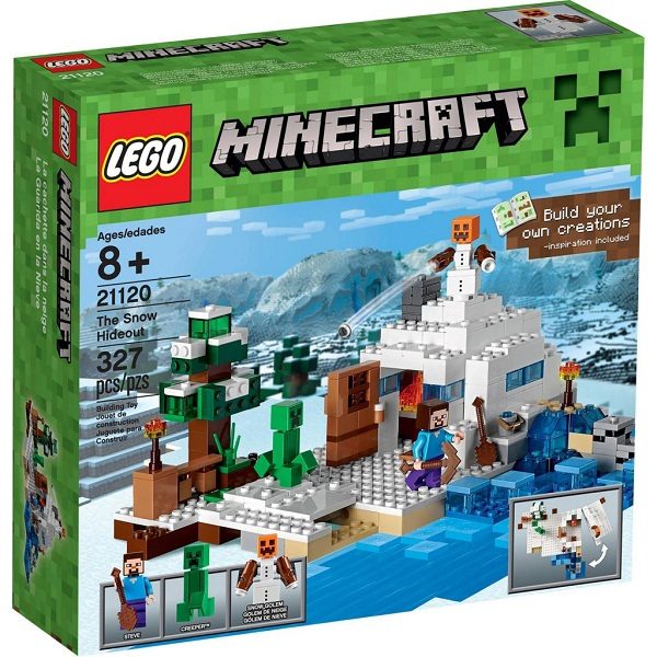 Đồ chơi Lego Minecraft The Snow Hideout 21120