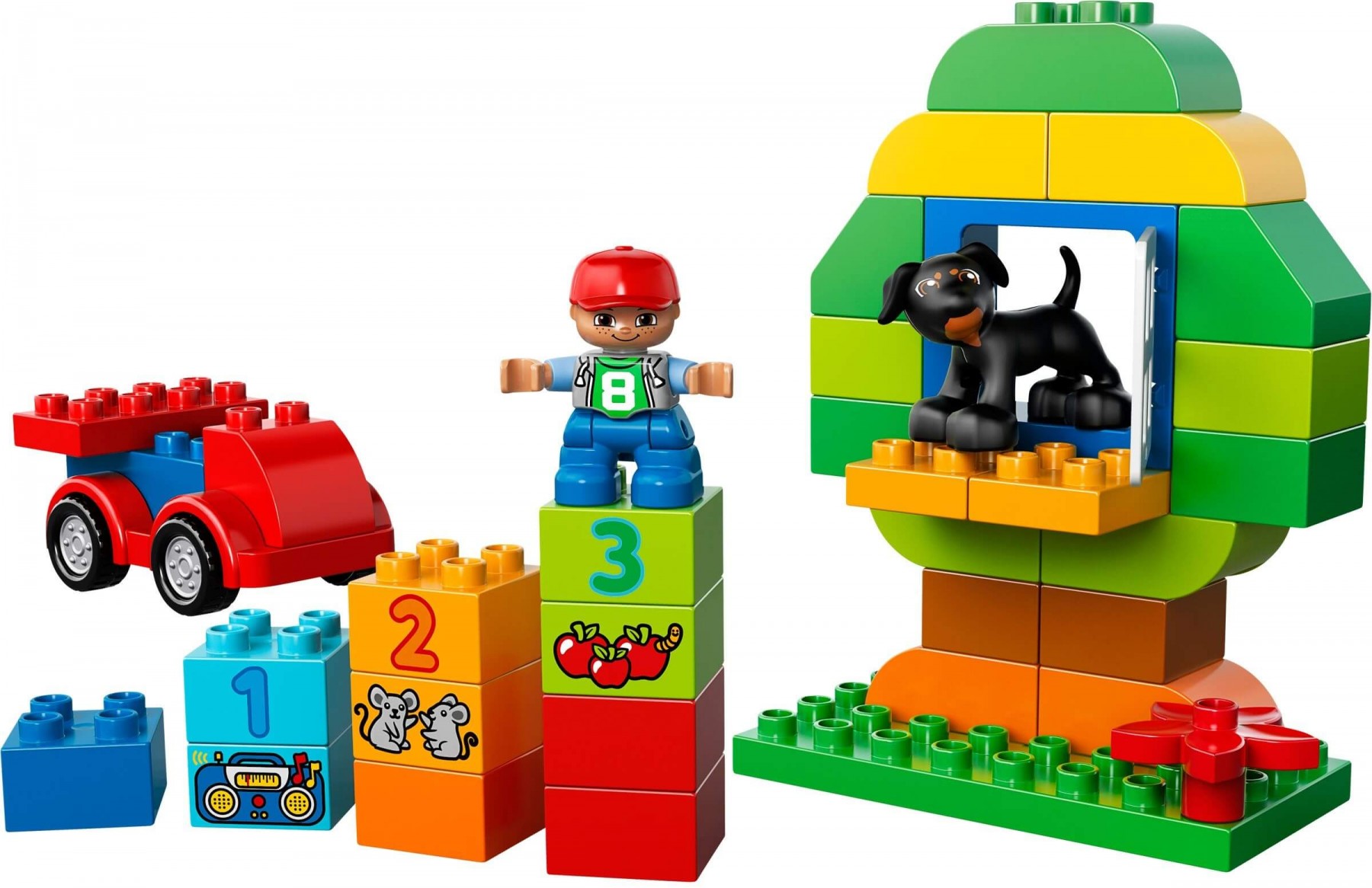 Đồ Chơi Lego Duplo All-In-One Box of Fun 10572 – Nhà của Tom