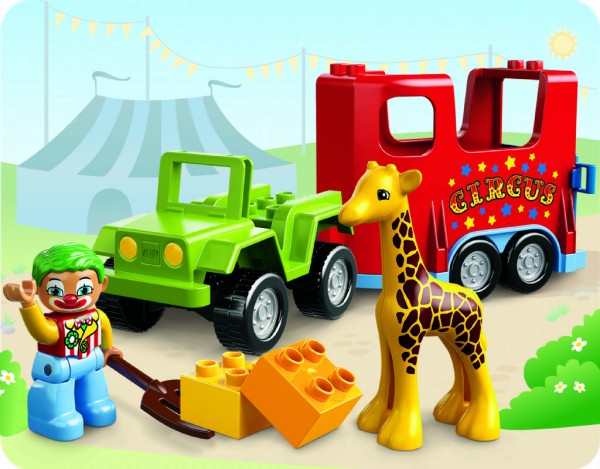 Đồ Chơi LEGO Duplo Circus Transport 10550 – Giao thông vận tải