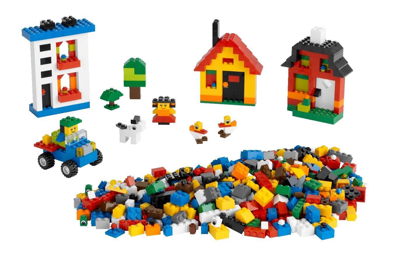 Lego lắp ghép giúp bé nâng cao khả năng tự lập