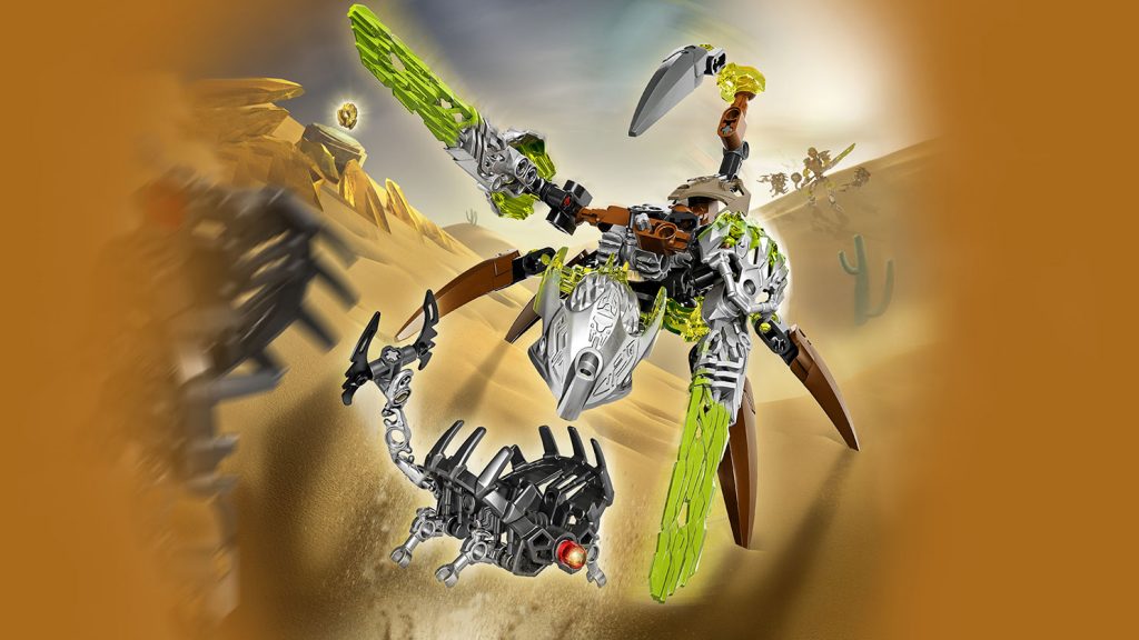Đồ chơi Lego Bionicle Ketar Creature of Stone 71301 – Ketar Sinh vật đá