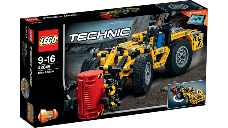 do choi lego hero Technic Mine Loader 42049