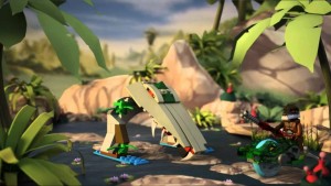 Đồ Chơi Lego Chima Croc Chomp 70112- Hầm cá sấu