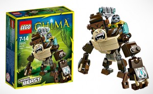 Đồ chơi Lego Chima Gorilla Legend Beast 70125 - Khỉ đột huyền thoại