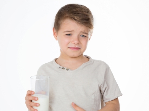 Trẻ bị dị ứng sữa