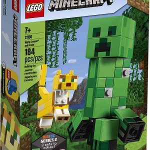 Đồ chơi LEGO Minecraft 21156 Creeper and Ocelot – Bigfig series 2