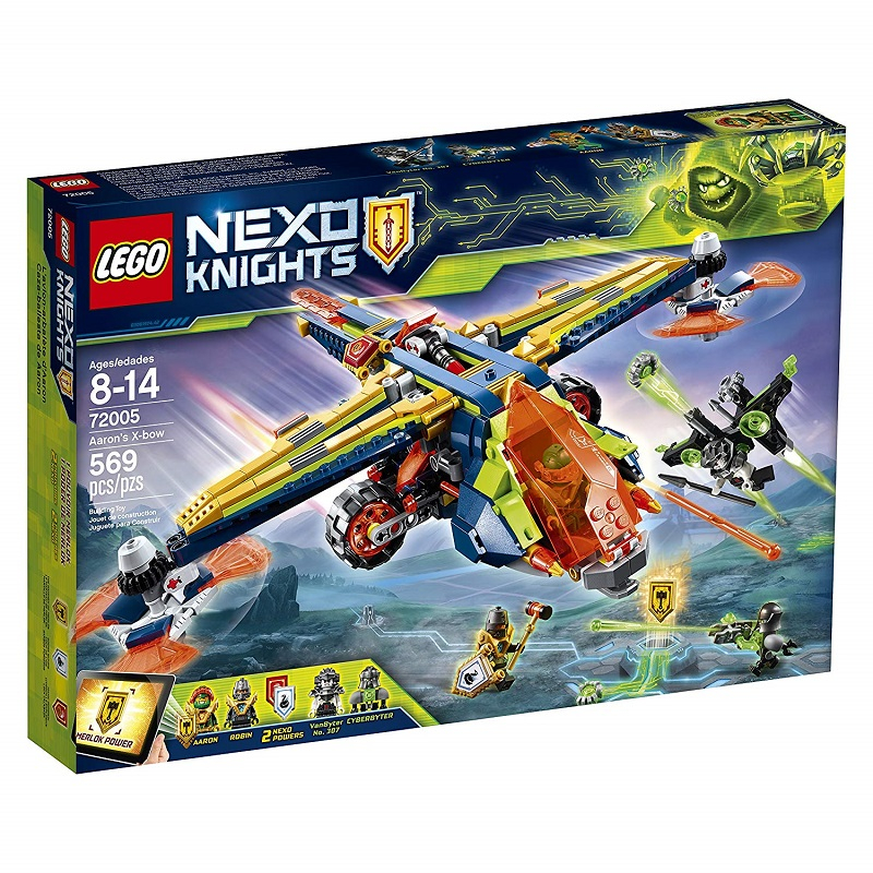Đồ chơi LEGO Nexo Knights 72005 – Máy Bay biến hình