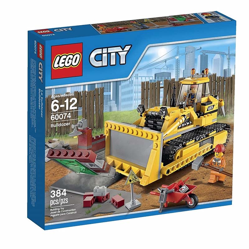 Đồ Chơi Lego City Bulldozer 60074- Xe ủi