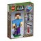 LEGO Minecraft Steve BigFig with Parrot 21148 – Steve và vẹt