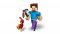 LEGO Minecraft Steve BigFig with Parrot 21148 – Steve và vẹt